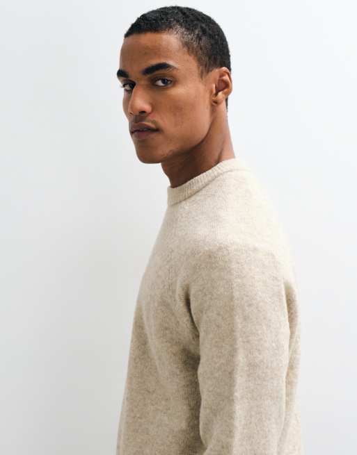 Cotton On super soft boxy knit in natural marle, 5 of 5