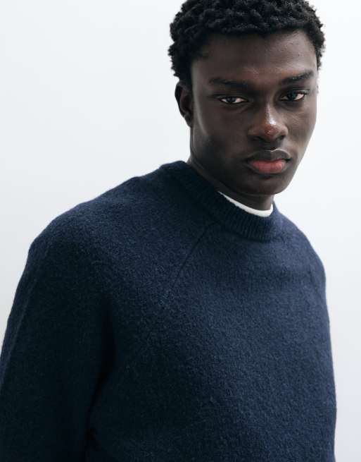 Cotton On super soft boxy knit in navy, 4 of 5