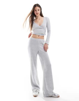 Cotton:on Cotton On Super Soft Ribbed Wrap Lounge Top