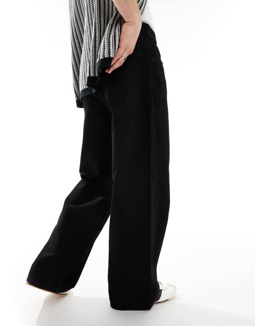Cotton On - Superposede denimjeans i sort , 2 af 5