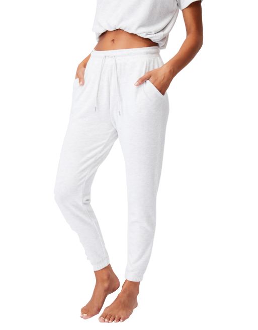 Cotton On - Superzachte pyjama-joggingbroek in gemêleerd grijs 