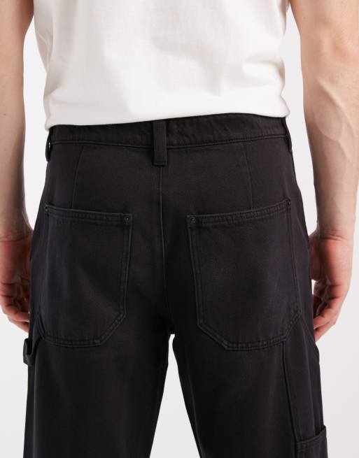 Cotton On – Svarta, baggy byxor, 4 av 5