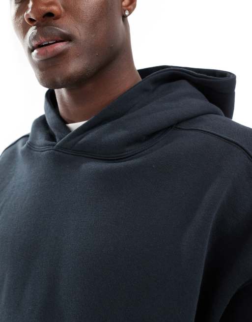 Cotton On - Sweat à capuche coupe carrée - Noir, 3 de 4