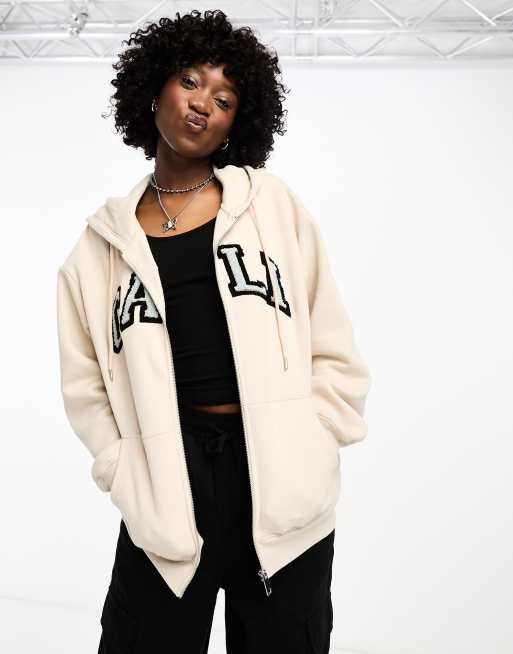 Cotton On - Sweat à capuche zippé - Taupe , 4 de 4