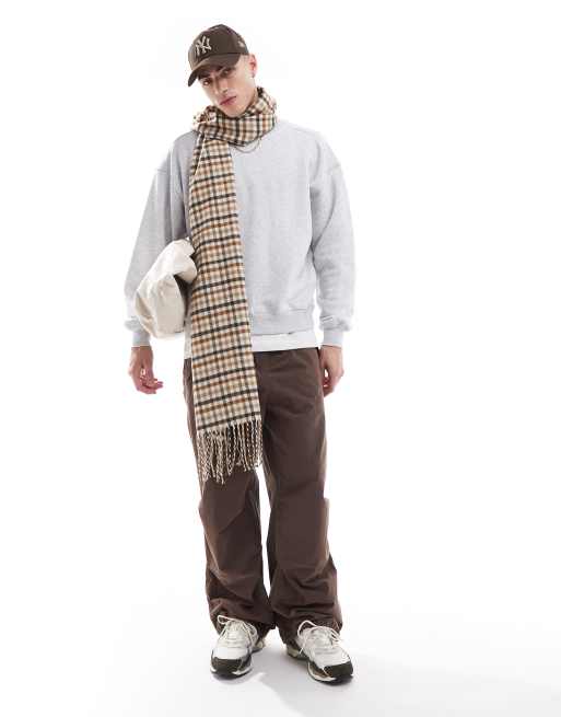 Cotton On - Sweater met ronde hals en rechte pasvorm in grijs, 3 van 4