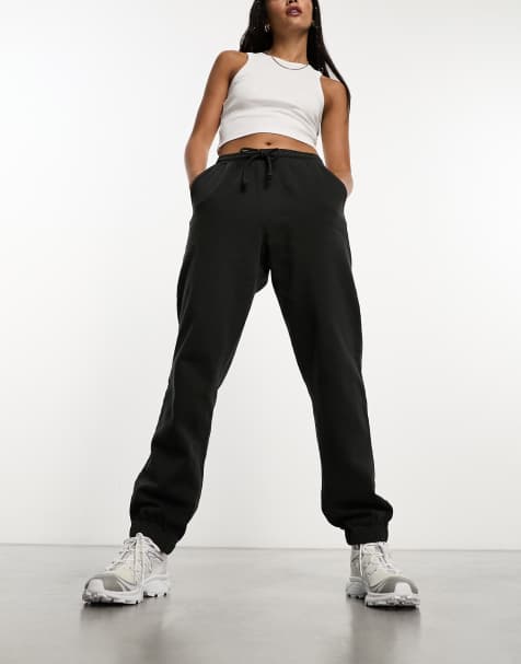 Cotton On - Sweatpants in zwart met wassing - view 1