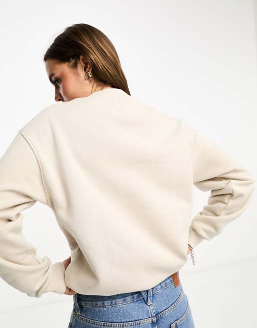 Cotton On sweatshirt in stone with vintage woodland graphic