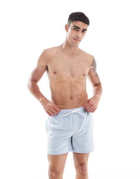 Cotton On swim shorts in pale blue - view 1