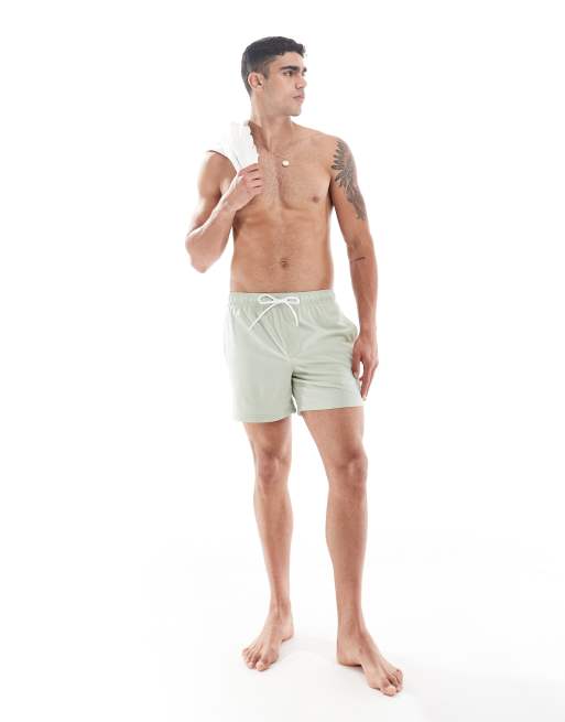Cotton On swim shorts in sage, 4 of 4