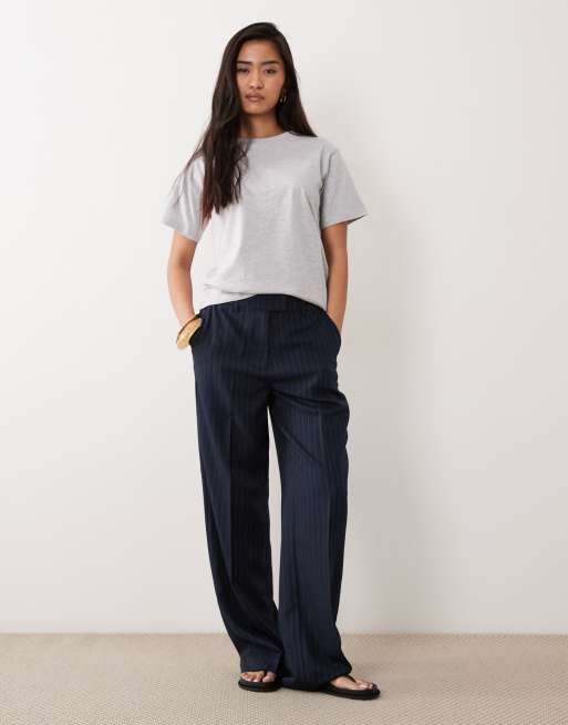 Cotton On - T-shirt basic color grigio mélange, 2 di 4