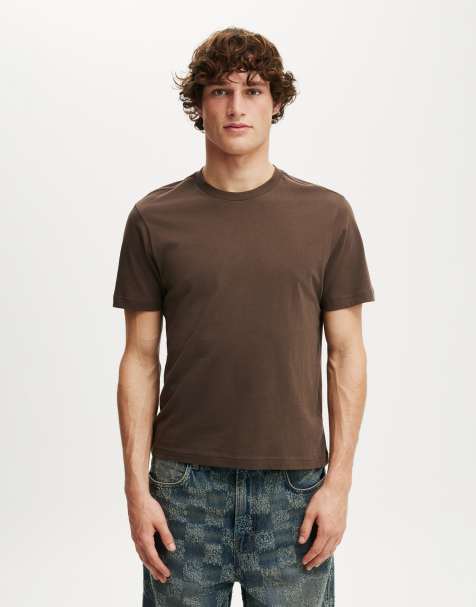 Cotton On - T-shirt classique - Marron cendré - view 1