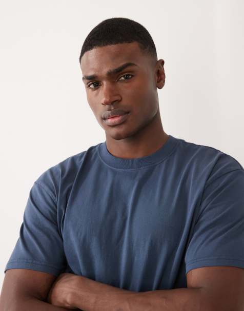Cotton On - T-shirt coupe classique - Bleu marine véritable - view 1