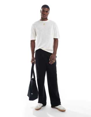 Cotton On - T-shirt en maille - Blanc cassé