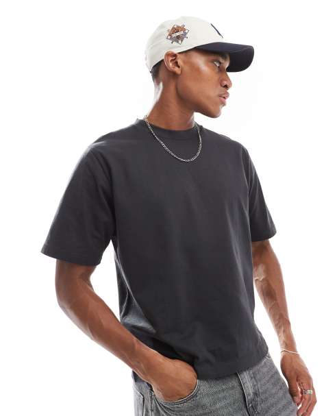 Cotton On – T-Shirt in Schwarz mit kurzem Schnitt - view 1