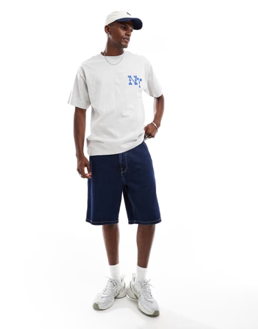 Cotton On - T-shirt met grafische New York-print in gemêleerd wit , 3 van 4