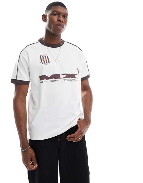 Cotton On - T-shirt sportiva oversize bianca - view 1