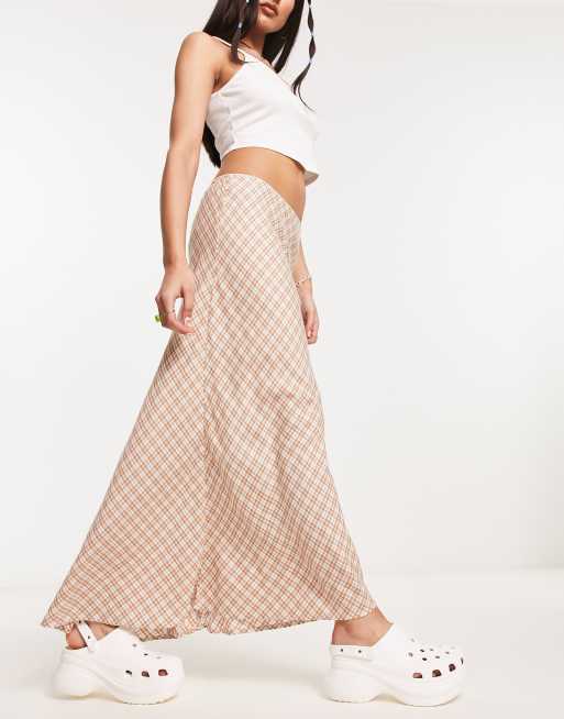 Cotton On - Ternet maxi-slip-kjole 