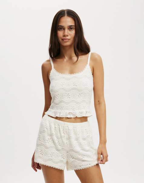 Cotton On Textured super soft cami in white - view 1
