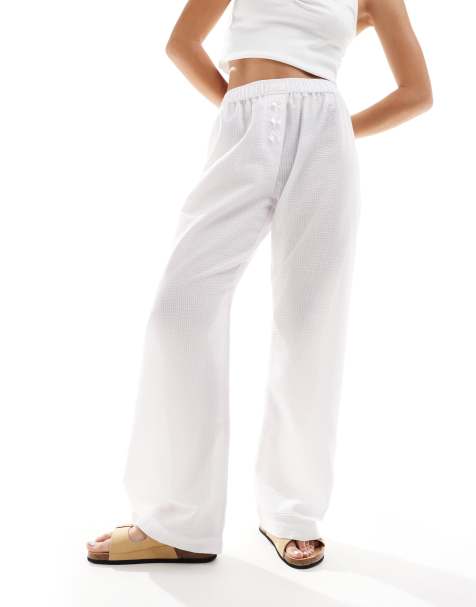 Cotton On – Texturerade pyjamasbyxor i boxerstil - view 1