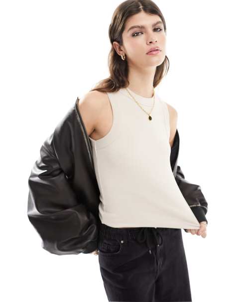 Cotton On The 91 Tank top in stone - view 1