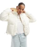 [Cotton:On] Cotton On The Mother puffer jacket in coconut milk-White L Coconut milk