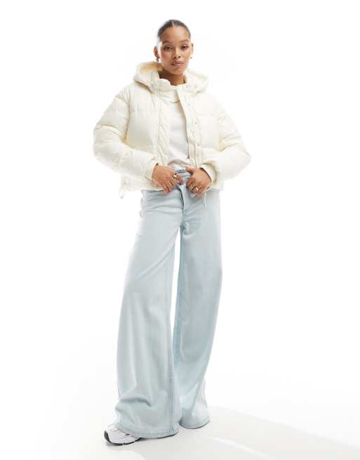 Cotton on white puffer hotsell