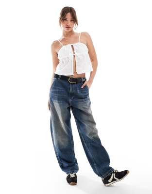 Shop Cotton:on Cotton On Tie Front Cami Top In White