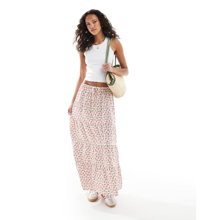 clane VOLUME TIERED MAXI SKIRT① CLANE（クラネ）の「VOLUME TIERED MAXI SKIRT（スカート）」 - WEAR
