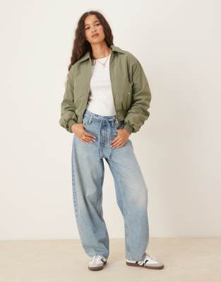 Cotton On Toby Bomber Jacket In Green