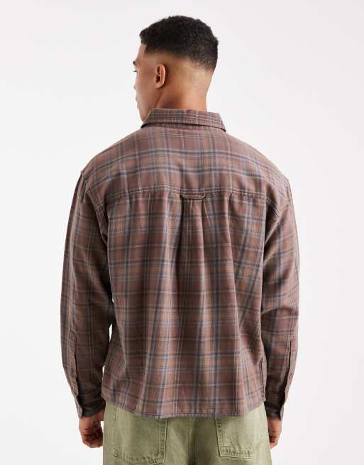 Cotton On - Tribeca - Camicia marrone a maniche lunghe, 3 di 5