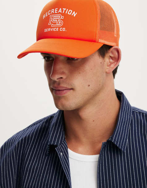 Cotton On Trucker hat in orange - view 1
