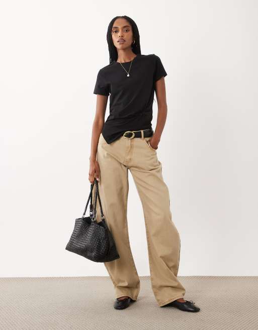 Cotton On twist short sleeve tee in black  , 2 of 4