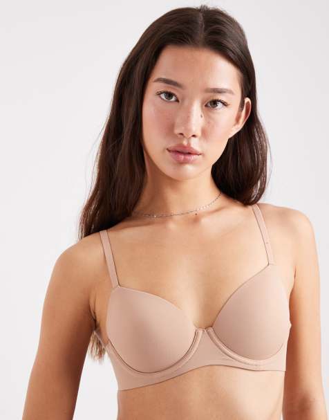 Cotton On ultimate comfort bonded t-shirt bra in maple sugar - view 1