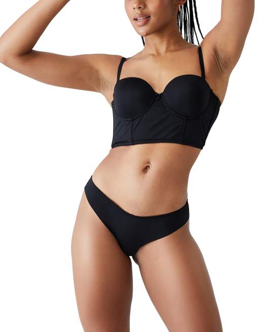 Cotton On - Ultimate Comfort - Braziliaanse slip van kant in zwart , 3 van 4