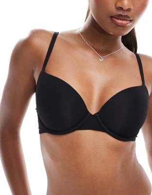 Cotton On - Ultimate Comfort - T-Shirt-BH in Schwarz