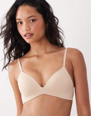 Cotton On Ultimate Comfort Wire Free T-shirt Bra In Neutral