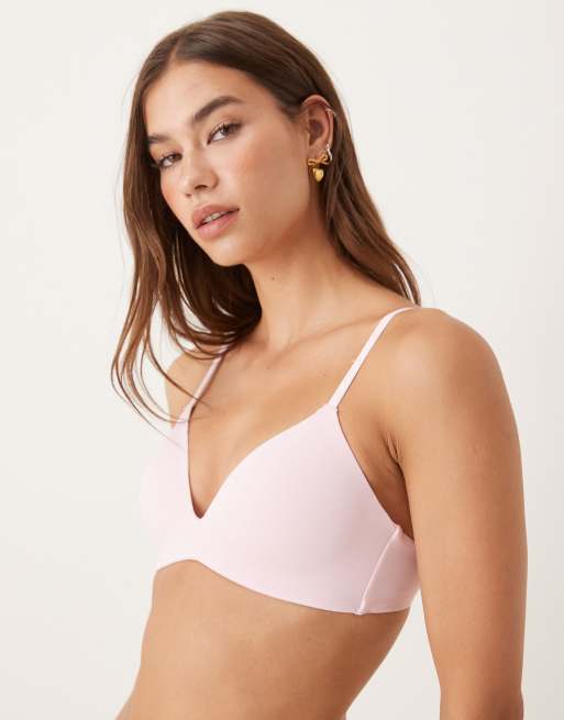 Cotton On Ultimate comfort wirefree t-shirt bra in blushing bride - PINK