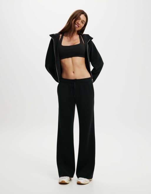 Cotton On Ultimate soft hooded jacket in black, 3 of 4