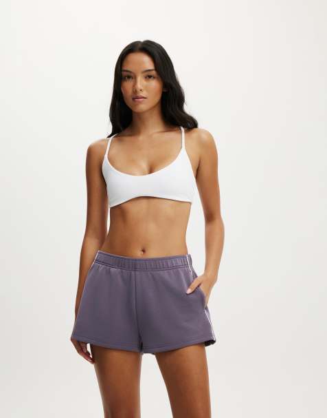 Cotton On Ultimate soft track short in purple - view 1