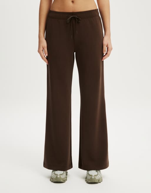 Cotton On Ultimate soft wide leg pant in brown, 2 of 4
