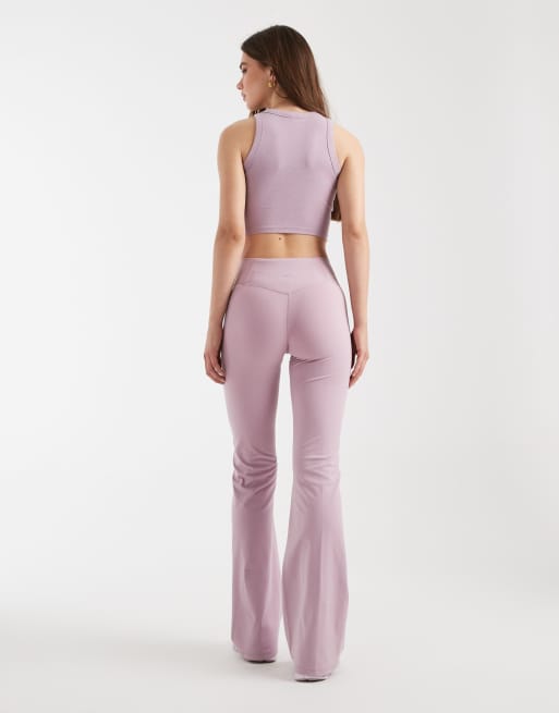 Cotton On - Ultra Luxe - Leggings a zampa invisibili rosa, 3 di 5