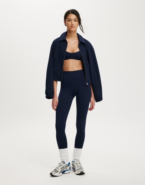 Cotton On Ultra move full length tight in mid blue - view 1