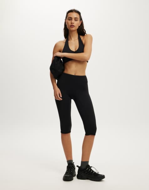 Cotton On Ultra soft contour capri tight in black - view 1