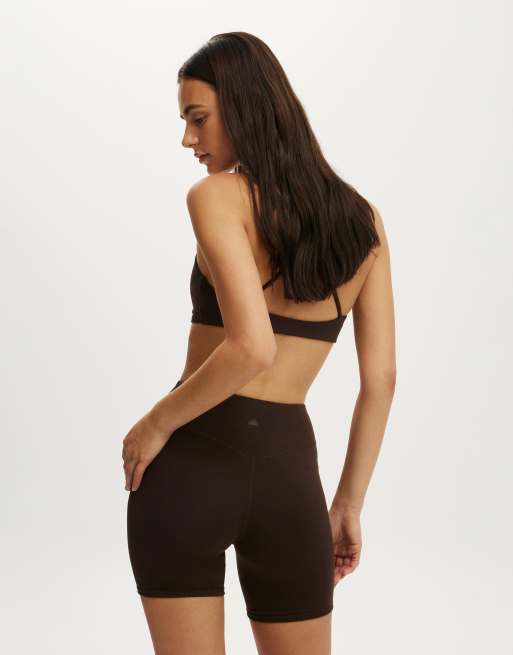 Cotton On Ultra soft contour  short in brown, 4 of 4