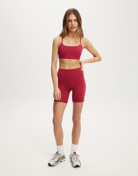 Cotton On Ultra soft contour  short in burgundy - view 1