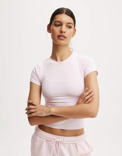 Cotton On Ultra soft fitted tshirt in pink