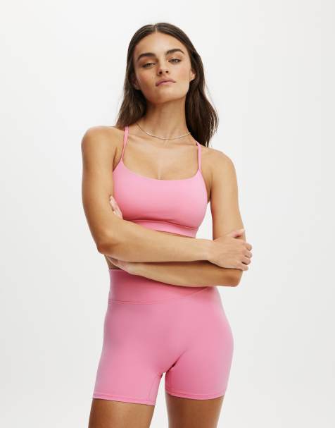 Cotton On Ultra soft invisible scrunch shortie short in pink - view 1