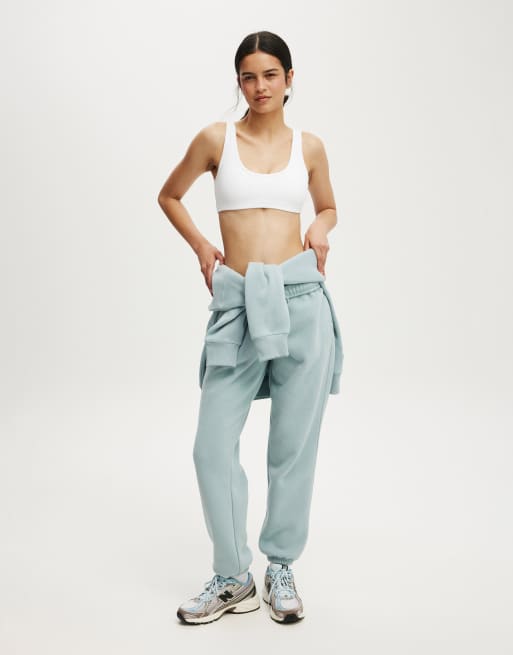Cotton On Ultra soft low back crop in white, 3 of 4