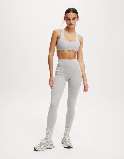 Cotton  On Ultra soft side pocket full length tight in grey