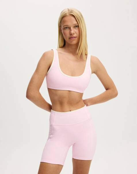 Cotton On Ultra soft side pocket  short in pink